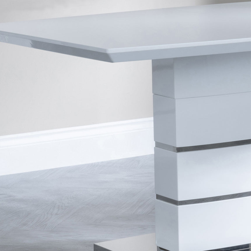 Gravina 6 Seater Gloss Dining Table