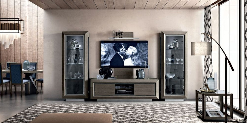 Modum Elite Silver Birch Italian Lamp Table-3