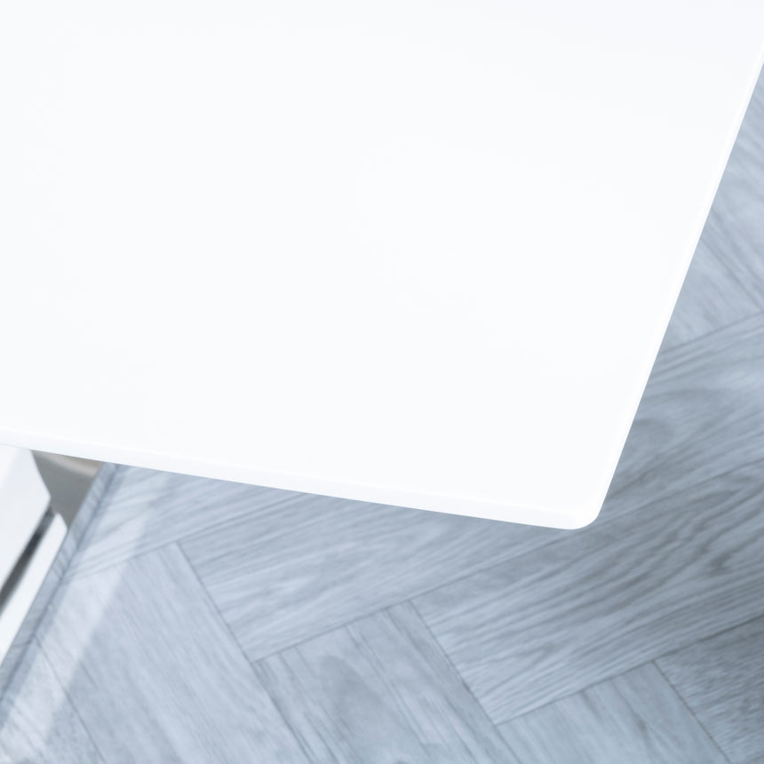 Gravina Gloss Extending Dining Table - 140cm - 180cm