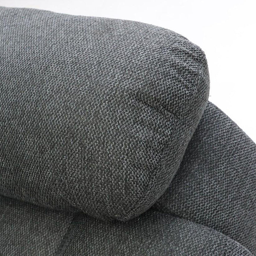 Alva Graphite Fabric Electric Recliner 3+2 Seater Sofa
