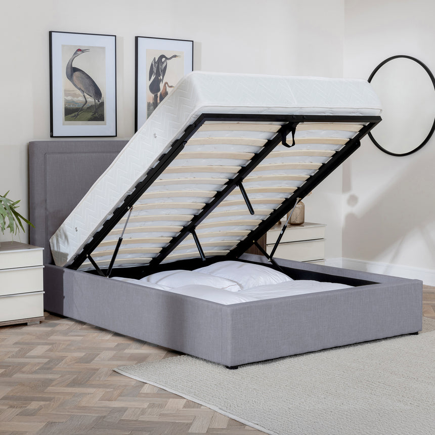 Conley Fabric Ottoman Storage Bed