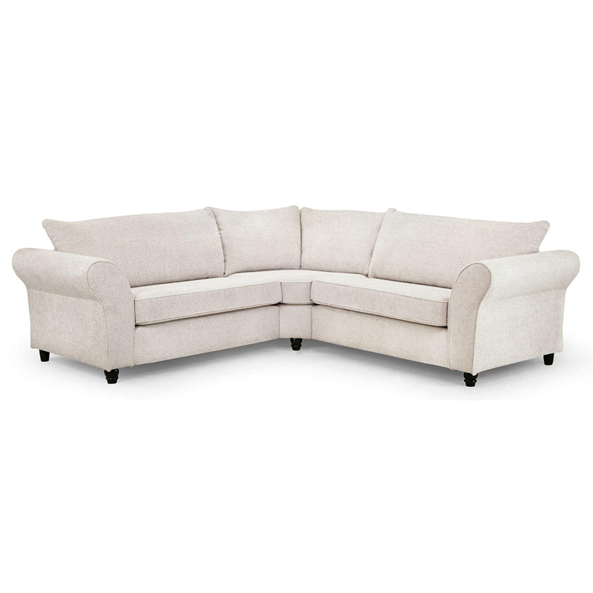 Woodstock Cream Fabric Large Corner Sofa