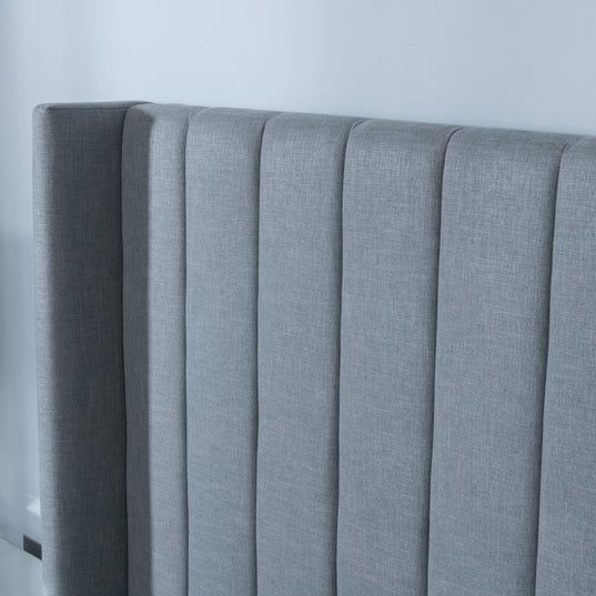 Avola Boucle Fabric Ottoman Storage Bed