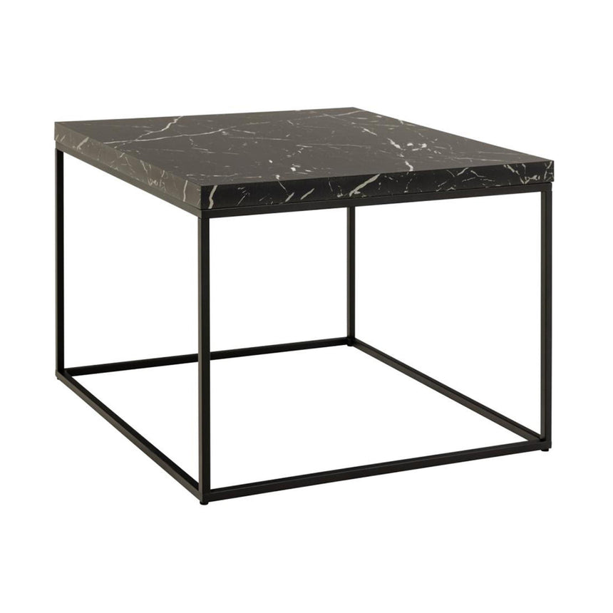 Barossa Coffee Table - Square - Black Marble Effect
