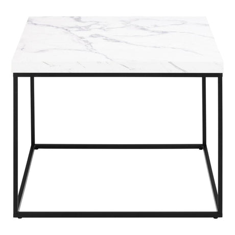Barossa Coffee Table - Square - White Marble Effect