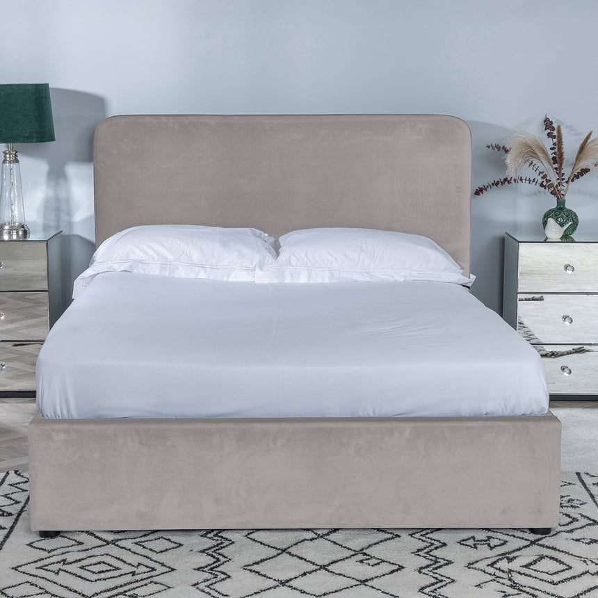 Erice Fabric Ottoman Storage Bed