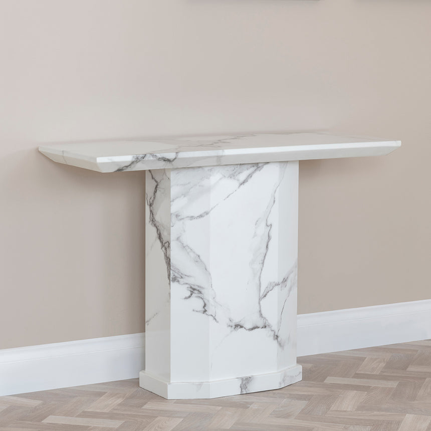 Turin Marble Console Table