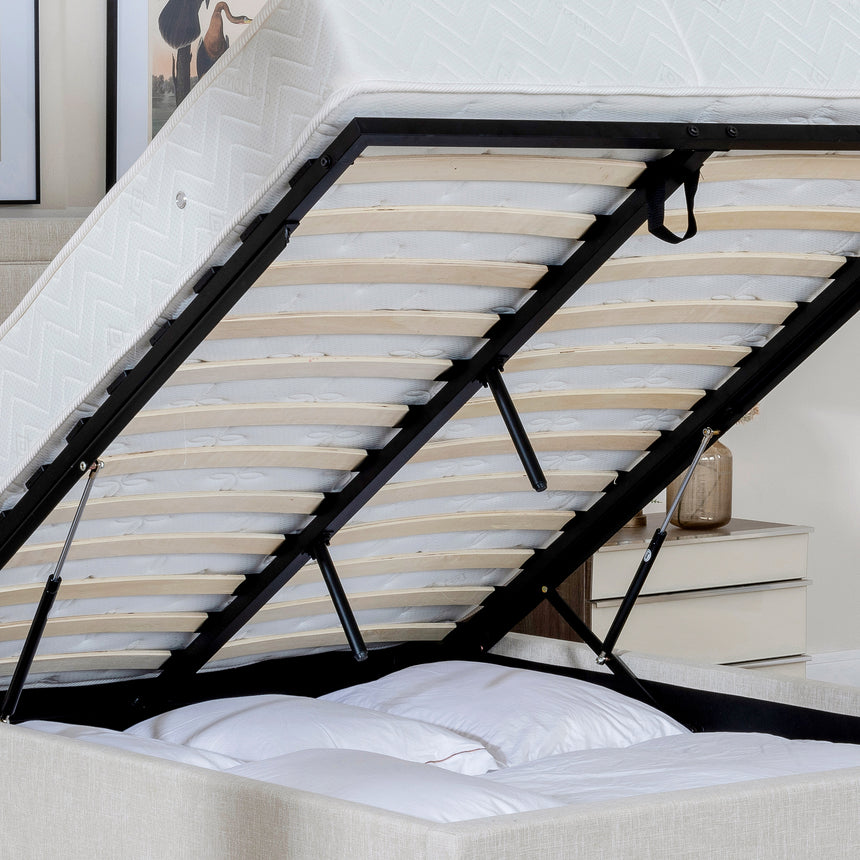 Conley Fabric Ottoman Storage Bed