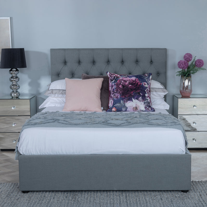 Weston Fabric Ottoman Storage Bed