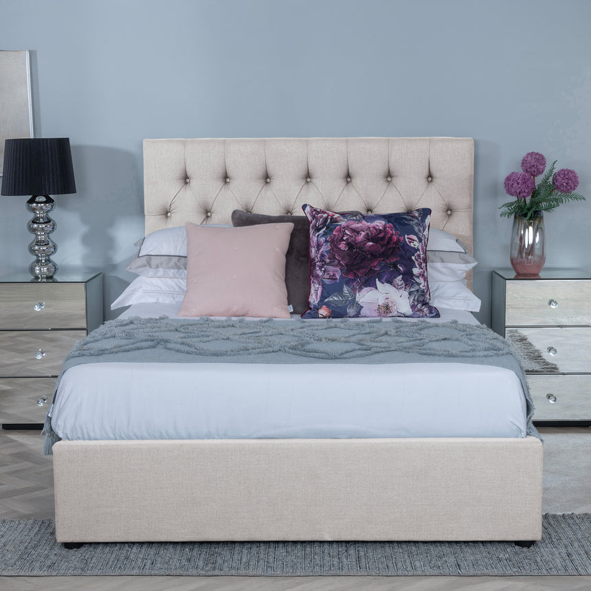 Weston Fabric Ottoman Storage Bed