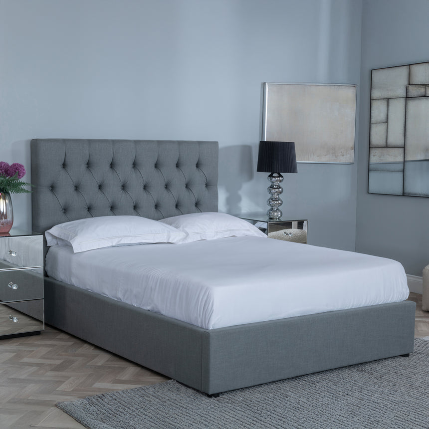 Weston Fabric Ottoman Storage Bed