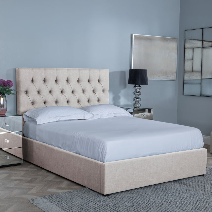Weston Fabric Ottoman Storage Bed