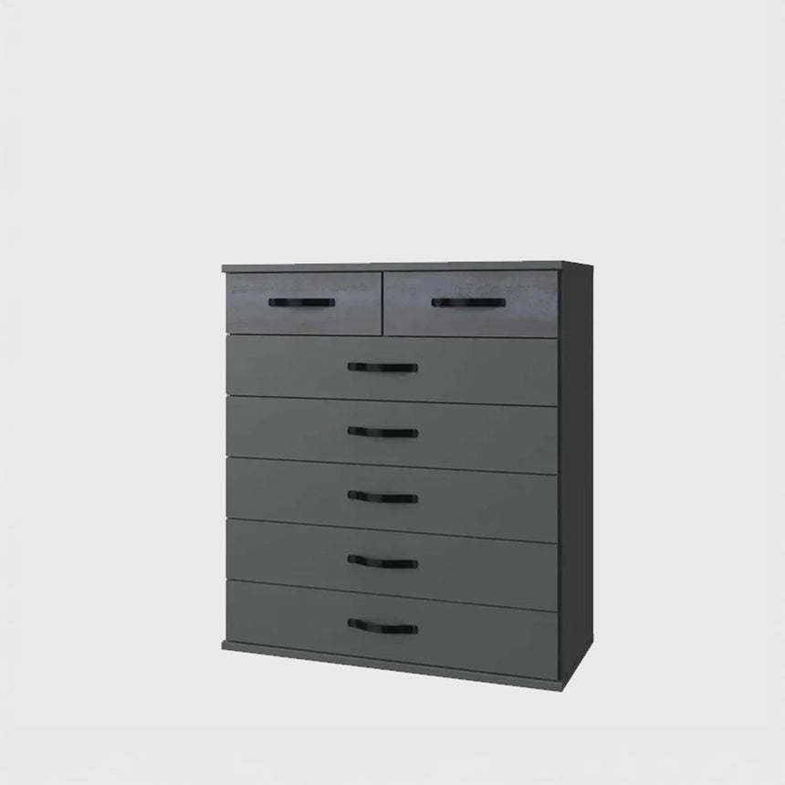 Carrara2  5+2 Drawer Chest