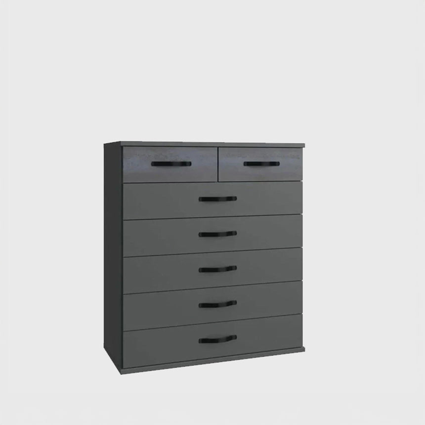 Carrara2  5+2 Drawer Chest