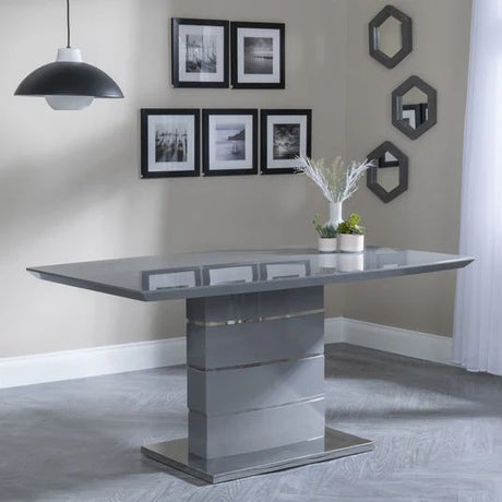Gravina 6 Seater Gloss Dining Table