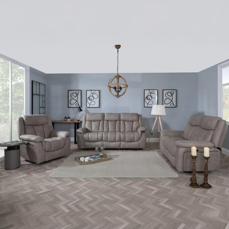 Castellan Fabric Electric Recliner Sofa Set