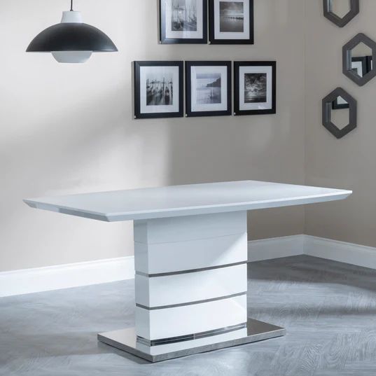 Gravina 6 Seater Gloss Dining Table