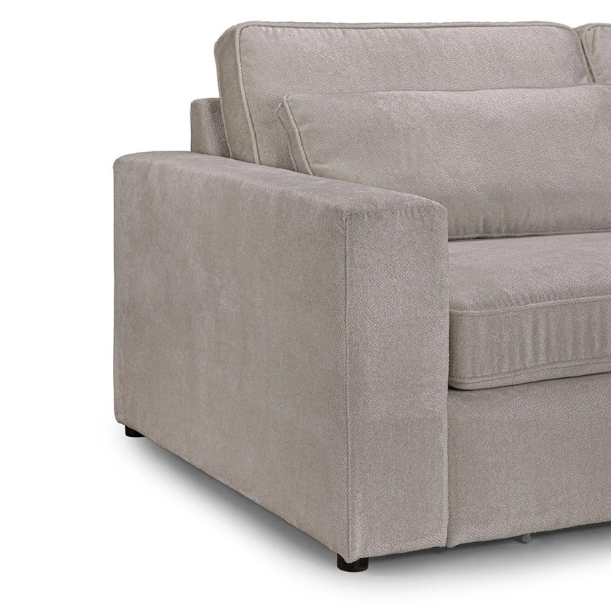 Carmel Mocha Fabric Right Hand Facing Modular Corner Sofa