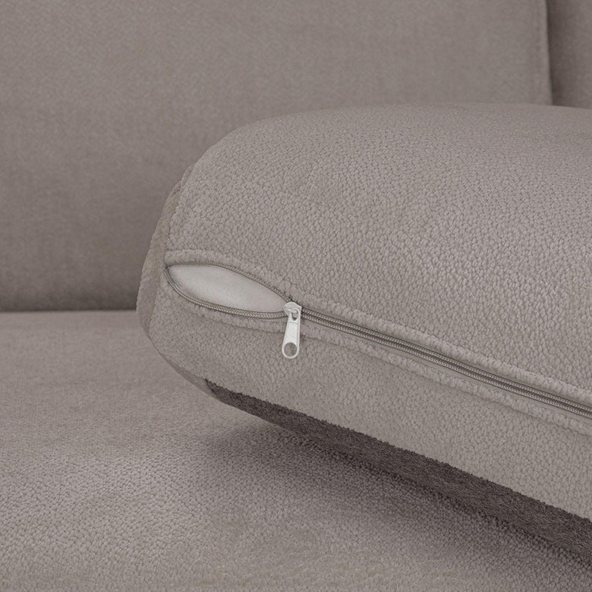 Carmel Mocha Fabric Right Hand Facing Modular Corner Sofa