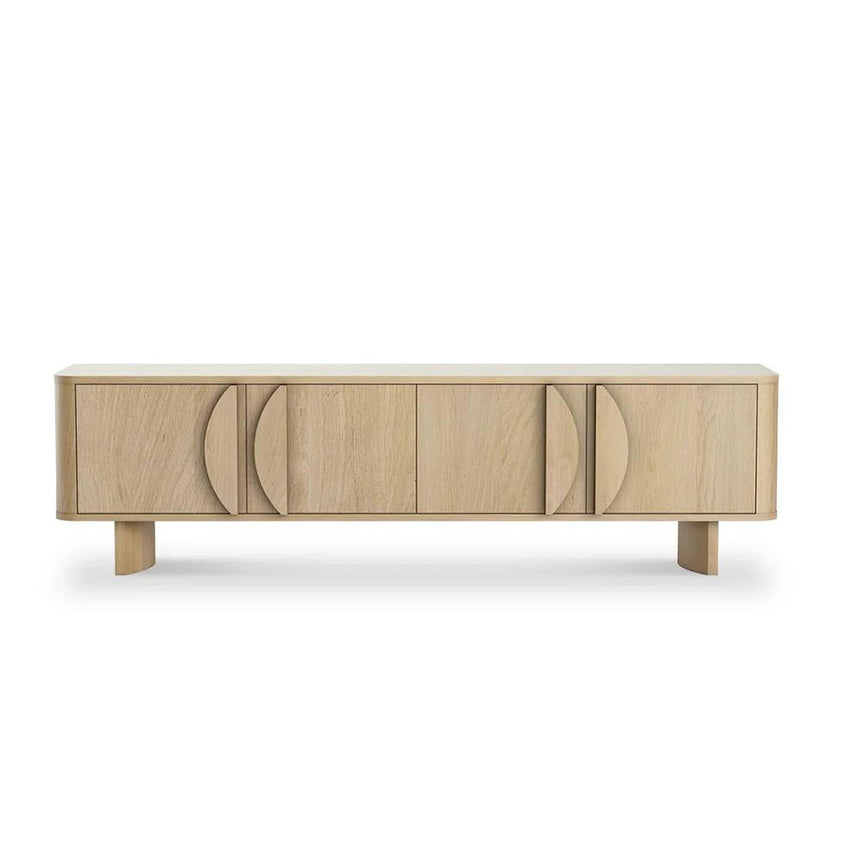 Massachusetts Oak 180cm Large Storage TV Unit