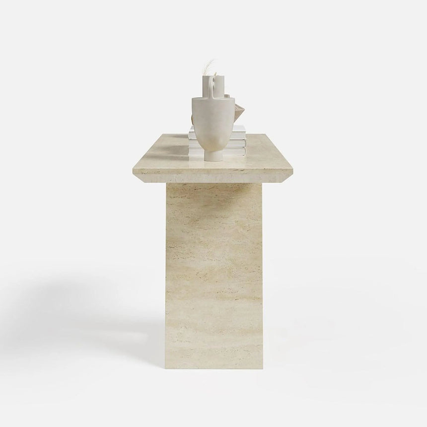 Pisa Grey Marble Console Table