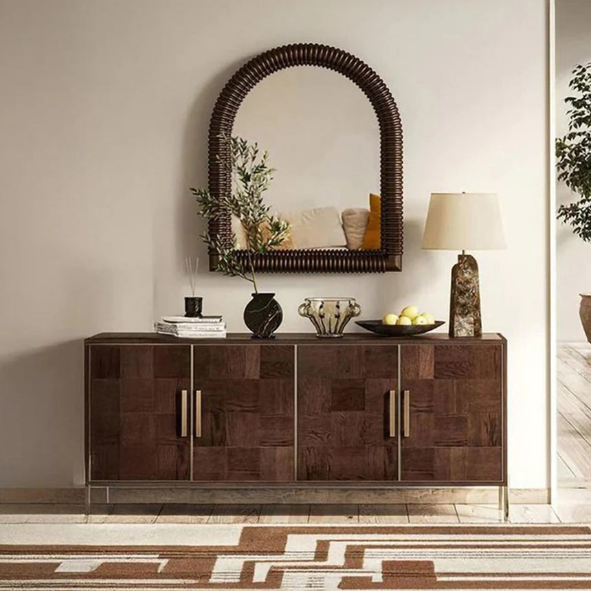 MississippiDark Wood 4 Door Extra Large Sideboard