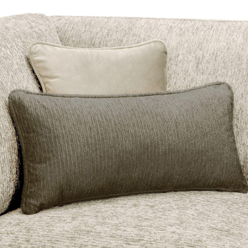 Churchill Beige Fabric 3 Seater Sofa