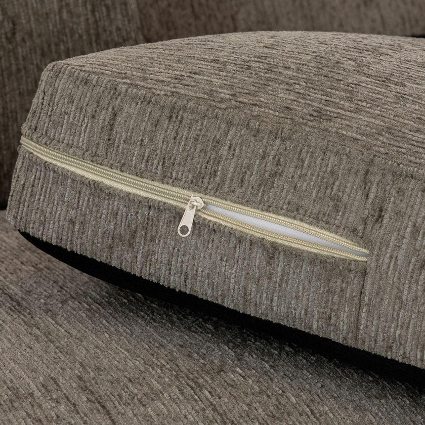 Churchill Mocha Fabric 3 Seater Sofa