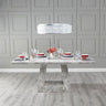 Pesaro 6 Seater Marble Dining Table