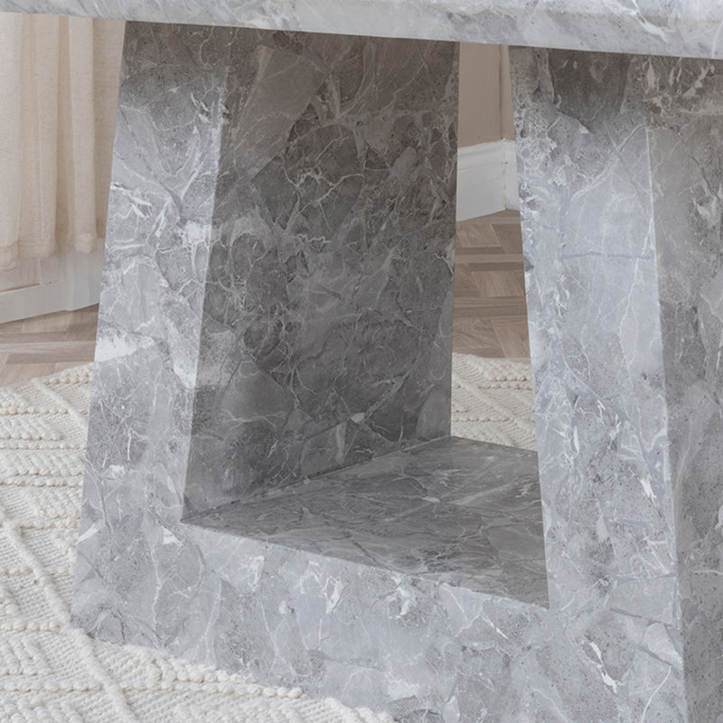 Pisa 6 Seater Marble Dining Table - Sizes Available