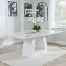 Pisa 6 Seater Marble Dining Table - Sizes Available