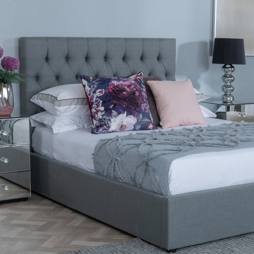 Weston Fabric Ottoman Storage Bed