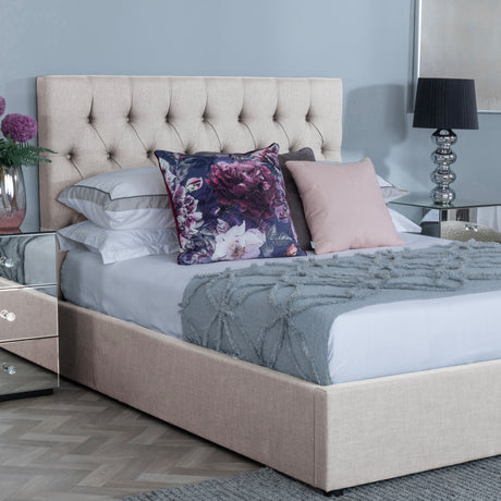 Weston Fabric Ottoman Storage Bed
