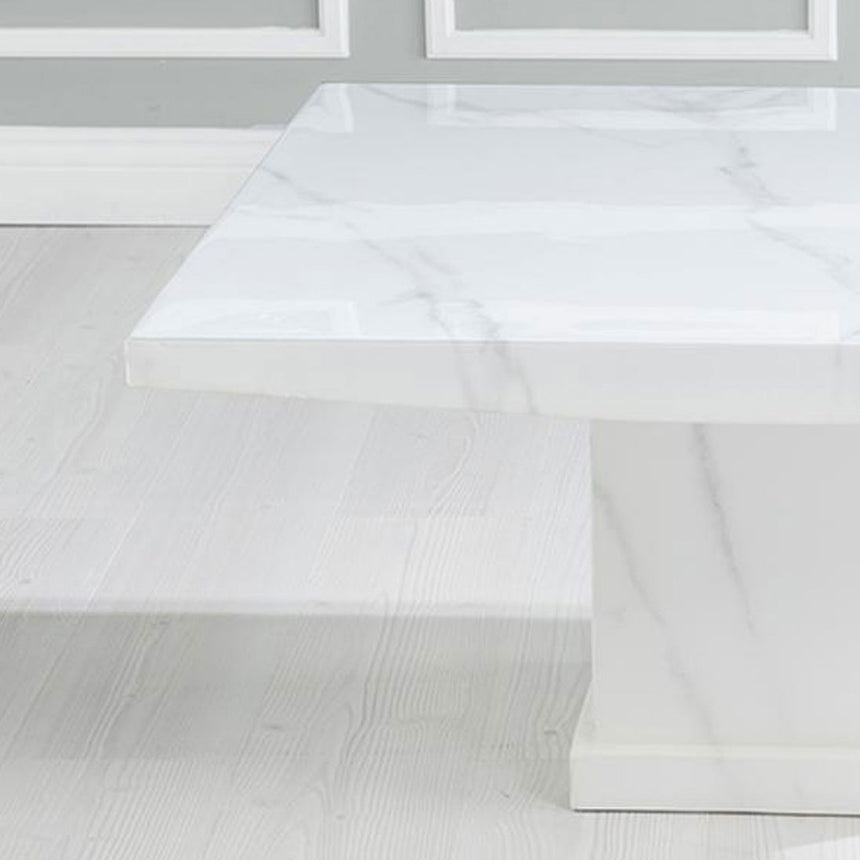 Giovanni Square Marble Coffee Table