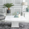 Giovanni Square Marble Coffee Table