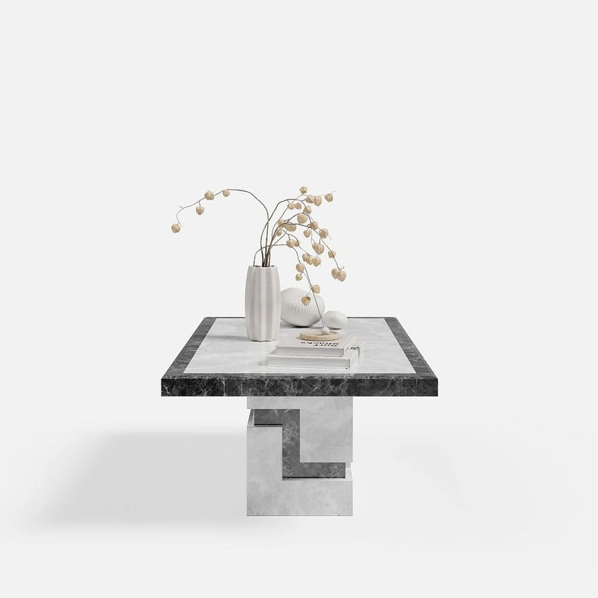 Sicily Armani Grey Engineered Marble Coffee Table