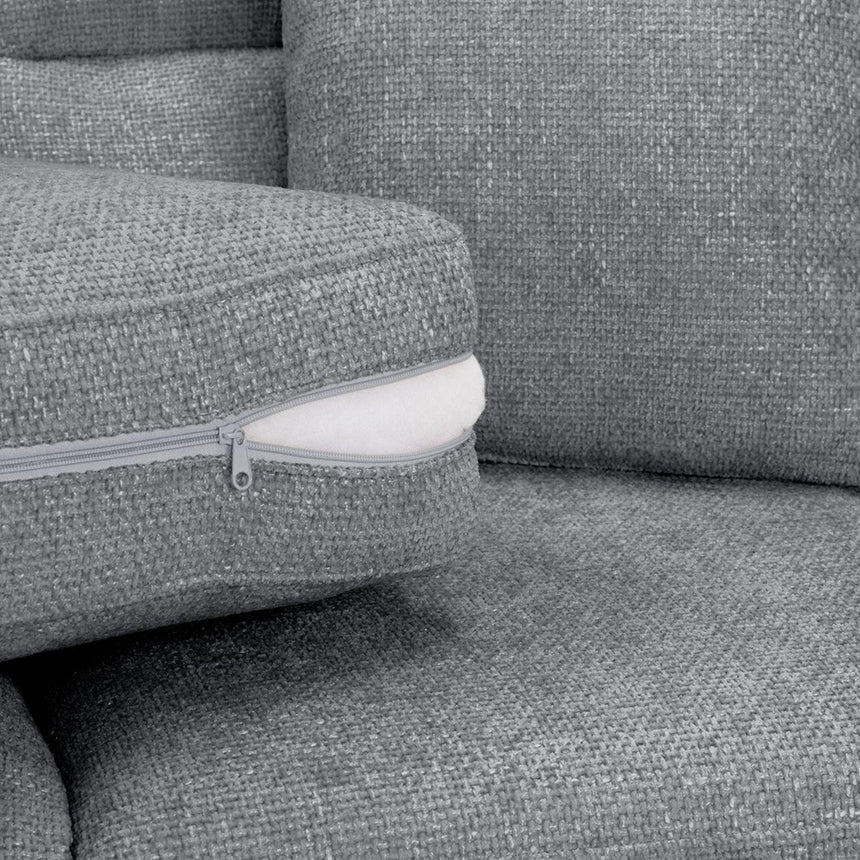Danbury Grey Fabric 2 Seater Sofa