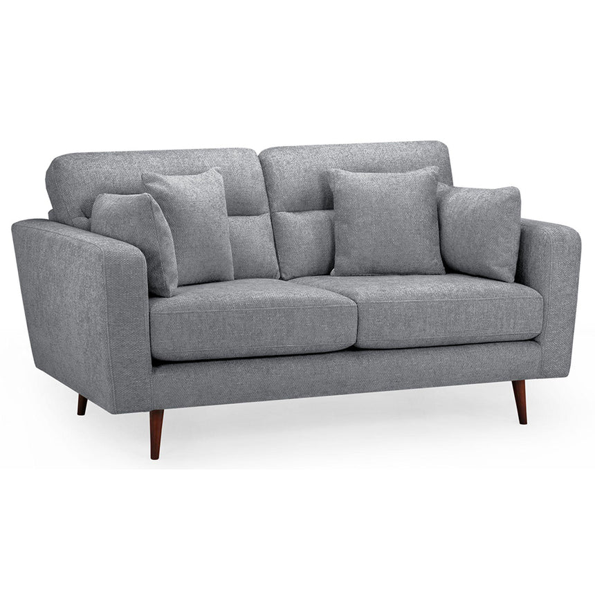 Danbury Grey Fabric 2 Seater Sofa