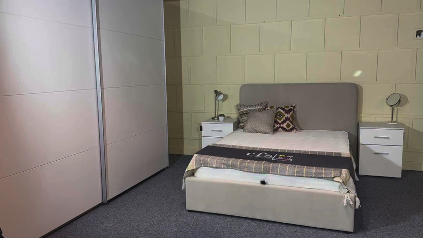 Erice Fabric Ottoman Storage Bed