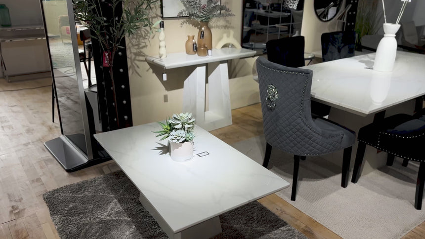 Pesaro Marble Console Table